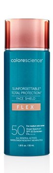 Солнцезащитный крем для лица полунасыщенный Colorescience Total Protection Face Shield Flex SPF 50-Medium 403104505 фото