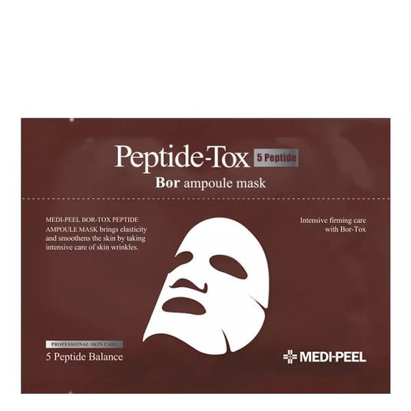 Ампульна ліфтинг-маска для обличчя з пептидним комплексом Medi-Peel Peptide-Tox Bor Ampoule Mask (Bor-Tox Peptide Ampoule Mask) 8339 фото