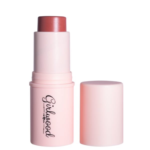 Кремові рум’яна-стік для обличчя, Солодкий Персик Girlwood cream blush stick for the face "Sweet peach" 4774358930040 фото