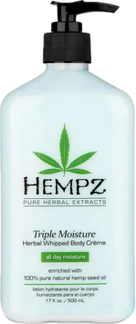 Молочко для тела "Тройное увлажнение" Hempz Triple Moisture Herbal Whipped Body Creme 2144-03 фото