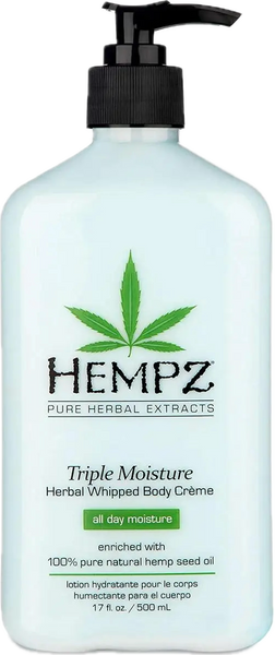 Молочко для тіла "Потрійне зволоження" Hempz Triple Moisture Herbal Whipped Body Creme 2144-03 фото