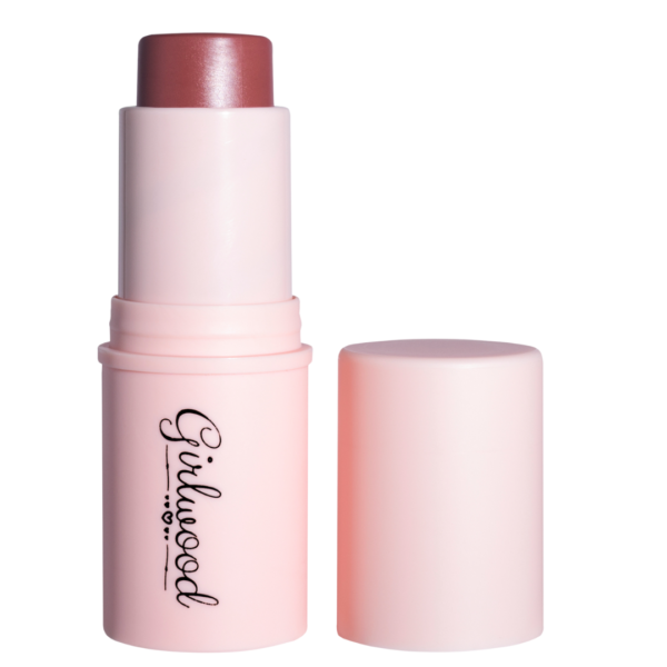 Кремові рум’яна-стік для обличчя, Запорошена Троянда Girlwood cream blush stick for the face "Dusty rose" 4774358930042 фото