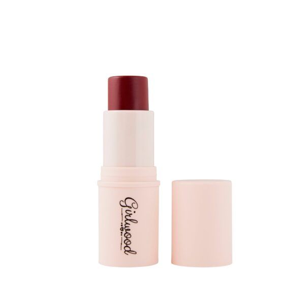 Кремові рум’яна-стік для обличчя, Виноград Girlwood cream blush stick for the face "Grape" 4774358930074 фото