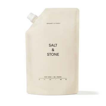 Антиоксидантний гель для душу з ароматом бергамоту та хінокі SALT&STONE Body Wash Bergamot & Hinoki 3583 фото