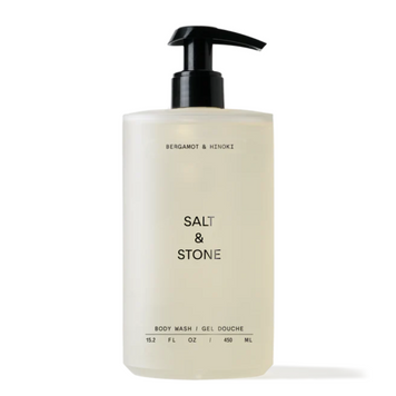 Антиоксидантный гель для душа с ароматом бергамота и хиноки 450ml SALT&STONE Gel Doushe Bergamot & Hinoki 4603 фото