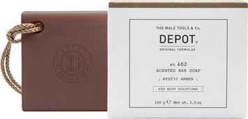 Мыло для тела "Мистический янтарь" 100 г DEPOT 602 Scented Bar Soap Mystic Amber  8032274111917 фото