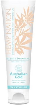 Закріплювач засмаги з формулою посилення відтінку Australian Gold Hemp Nation Sea Salt Sandalwood Body Lotion А40658 фото