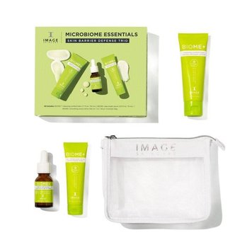 Набір тріо для підтримки захисного бар'єру шкіри IMAGE Facial Set Microbiome Essentials Skin Barrier Defense Trio TK-122 фото