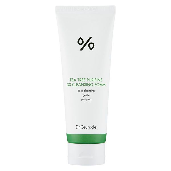 Гель-пенка для умывания с экстрактом чайного дерева Dr.Ceuracle Tea Tree Purifine 30 Cleansing Foam 3740 фото