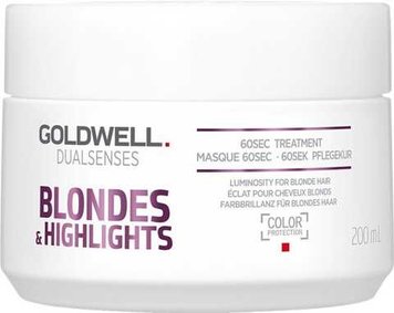 Маска анти-желтая для восстановления осветленных волос Goldwell Dualsenses Blondes&Highlights 206121 фото