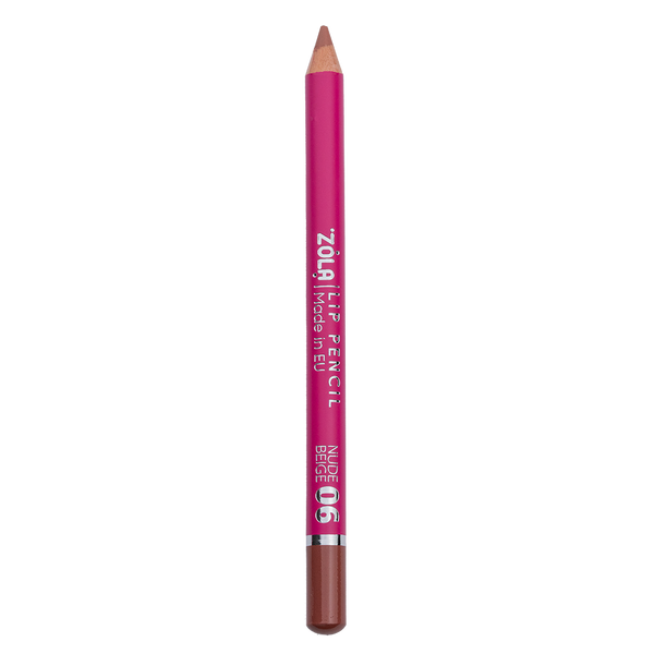 Карандаш для губ ZOLA Lip Pencil 06 Nude Beige 5588 фото