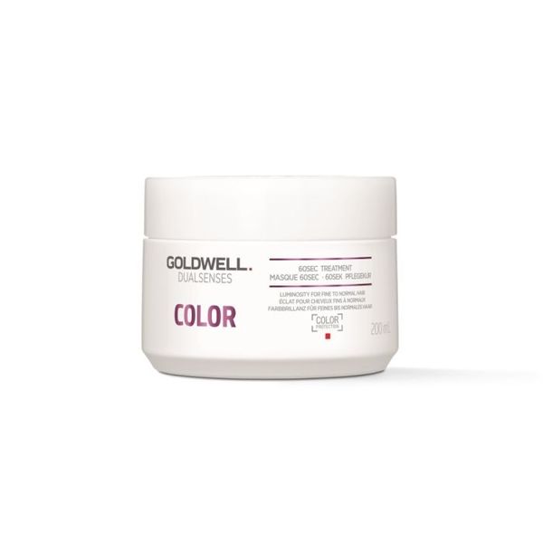 Маска для збереження кольору тонкого фарбованого волосся Goldwell Dualsenses Color 206102 фото