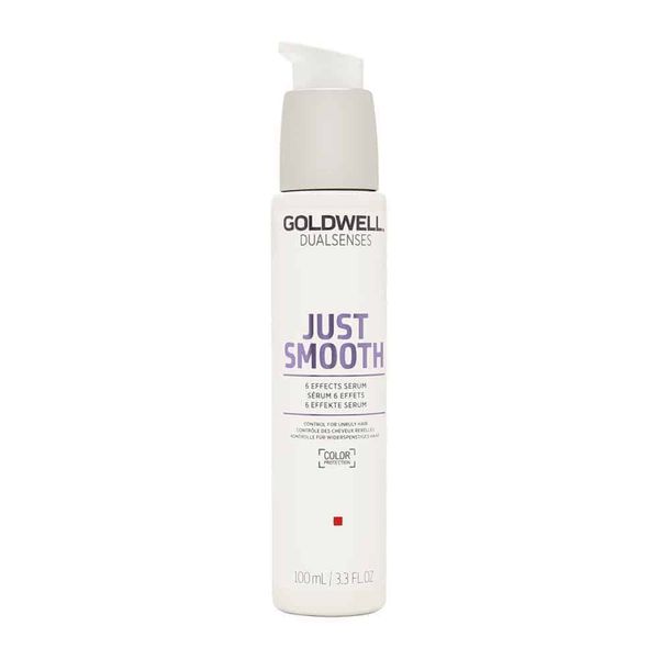 Сироватка для розгладужвання неслухняного волосся Goldwell Dualsenses Just Smooth 206129 фото