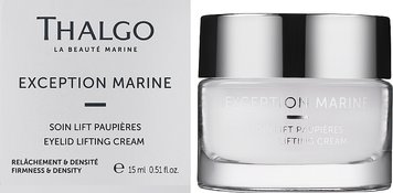 Интенсивный антивозрастной крем-лифтинг для кожи вокруг глаз Thalgo Exception Marine Eyelid Lifting Cream VT18004 фото