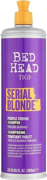 Шампунь тонирующий для светлых волос TIGI Serial Blonde Purple 600 мл 300524 фото