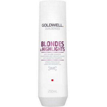 Шампунь анти-желтый для осветленных волос Goldwell Dualsenses Blondes&Highlights 202856 фото