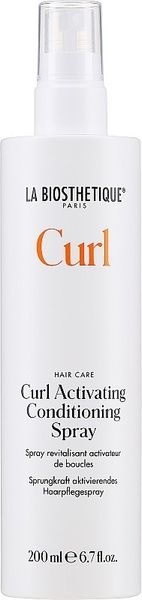 Спрей-активатор эластичности и упругости локонов La Biosthetique  Curl Activating Conditioning Spray 200 мл  120565 фото