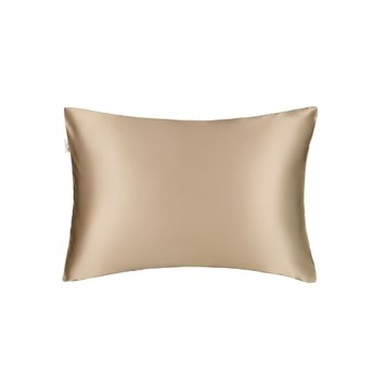 Наволочка с натуральным 100% шелком (Бежевая) Mon Mou Pillowcase with natural silk 002-03 фото