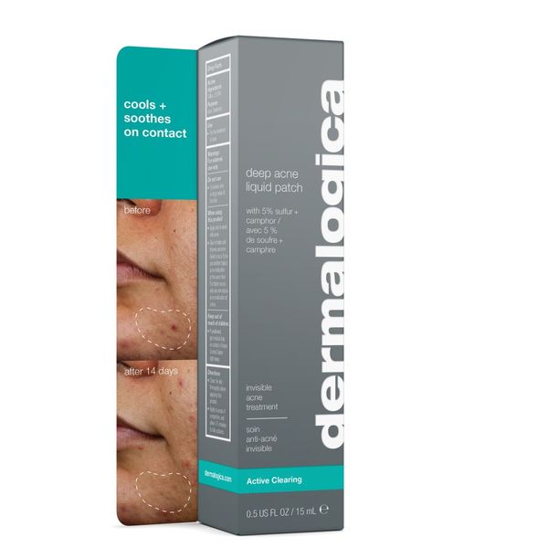 Жидкий пластырь для лечения акне Dermalogica Deep Acne Invisible Liquid Patch 111462 фото