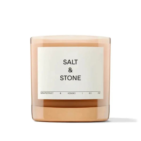 Соевая свеча с ароматом грейпфрута и хиноки SALT & STONE Candle Grapefruit & Hinoki 4566 фото