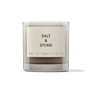 Соевая свеча с ароматом сандалового дерева и ветивера SALT&STONE Candle Santal & Vetiver 3798 фото