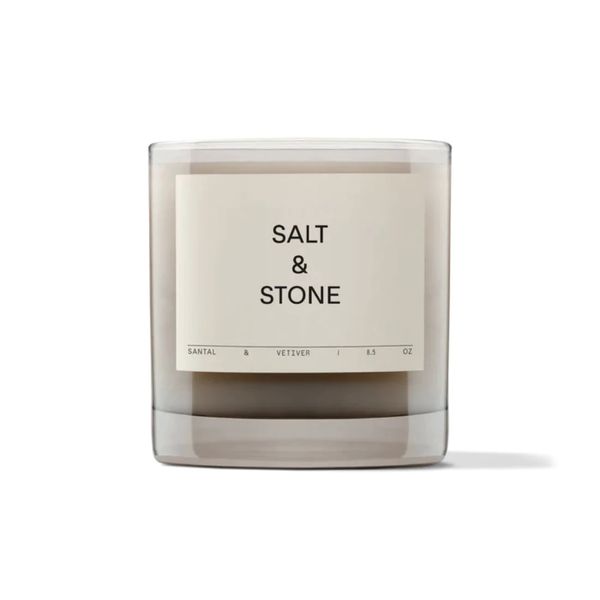 Соєва свічка з ароматом сандалового дерева та ветиверу SALT&STONE Candle Santal & Vetiver 3798 фото