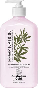 Зволожуючий лосьйон після засмаги для щоденного застосування Australian Gold Hemp Nation Wild Berries & Lavender Body Lotion А40582 фото