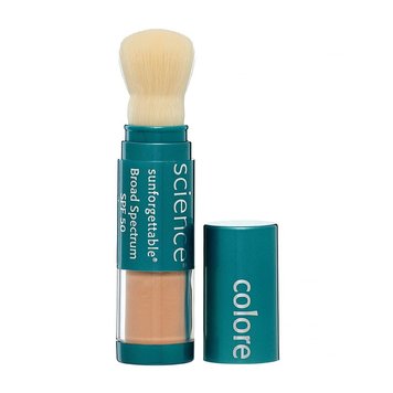 Солнцезащитная россыпная пудра с кистью полунасыщенная Colorescience Total Protection Brush SPF 50 Medium 403105051 фото