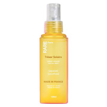 Успокаивающий мист для лица с витамином E и Экстрактом Арники Rare Paris Trésor Solaire Soothing Facial Mist 50ml /0193 фото