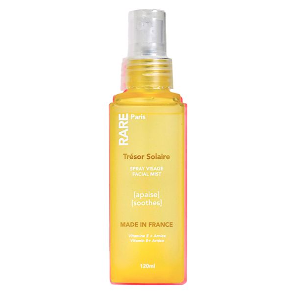 Успокаивающий мист для лица с витамином E и Экстрактом Арники Rare Paris Trésor Solaire Soothing Facial Mist 50ml /0193 фото