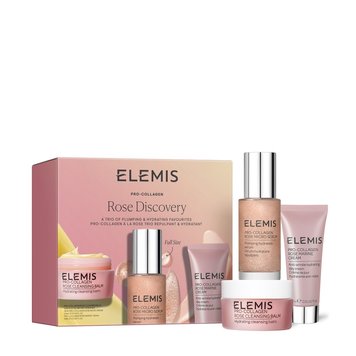 Тріо фаворитів для наповнення та зволоження шкіри з Трояндою ELEMIS Kit: All About Rose Discovery  87693 фото