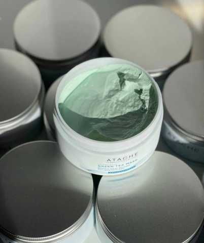 Восстанавливающая успокаивающая маска ATACHE Essentielle Reafirming Mask Green Tea 640533 фото