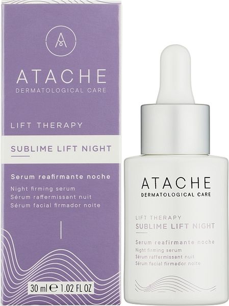 Ночная сыворотка для интенсивного лифтинга на основе тензорных пептидов ATACHE Lift Therapy Sublime Lift Night 640100 фото