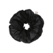 Супероб'ємна резинка з натурального шовку Чорна Mon Mou Volume Silk Scrunchie 003-00-01 фото 1