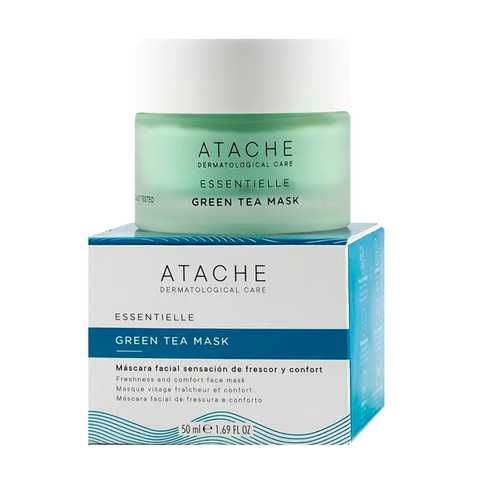 Восстанавливающая успокаивающая маска ATACHE Essentielle Reafirming Mask Green Tea 50 мл 640558 фото