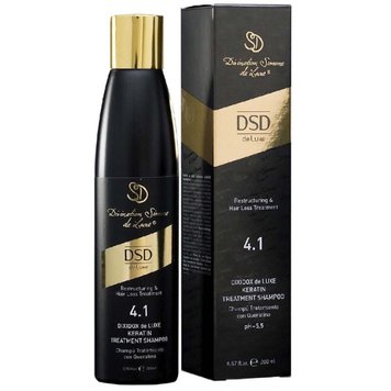 Восстанавливающий шампунь с кератином Де Люкс 4.1 DSD De Luxe Dixidox Keratin Treatment Shampoo 4.1 фото