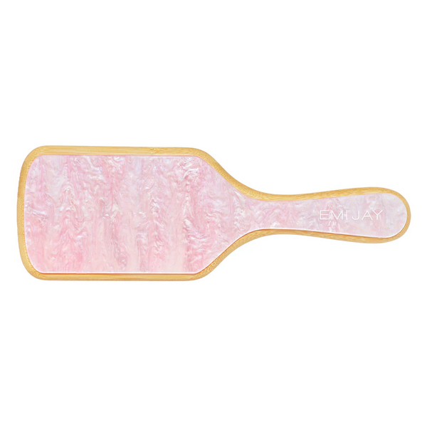 Бамбуковая щетка для волос Emi Jay Bamboo Paddle Brush in Pink Sugar Bamboo Paddle Brush фото