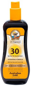 Водостойкий солнцезащитный спрей-масло Australian Gold Spray Oil Sunscreen Carrot Oil SPF 30 А75207 фото