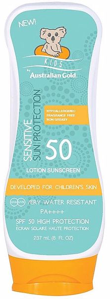 Детский солнцезащитный лосьон для тела Australian Gold Kids Lotion SPF 50+ А75089 фото