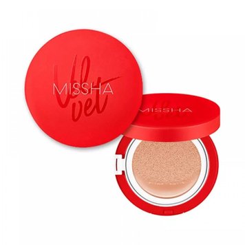 Крем-кушон з оксамитовим фінішем № 23 Missha Velvet Finish Cushion SPF50+ PA+++ 8809581452565 фото