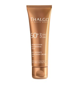 Антивіковий сонцезахисний крем для обличчя SPF50 Thalgo SPF 50+ Age Defence Sun Screen Cream VT18022 фото