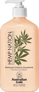 Лосьон для тела увлажняющий Australian Gold Hemp Nation Sparkling Citrus and Champagne Tan Extender А40637 фото