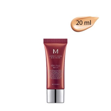 BB крем з ідеальним покриттям M Perfect Cover SPF42 PA+++ №25 Missha Perfect Cover BB Cream 8809643504553 фото