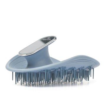 Щітка для волосся з дзеркалом блакитна MANTA Mirror Healthy Hair Brush/Blue 705632451052 фото