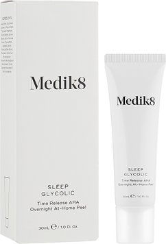 Ночная сыворотка с АНА для пилинга в домашних условиях Medik8 Sleep Glycolic 30ml Р09005 фото