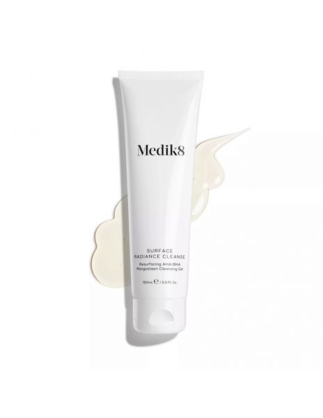 Очищающий гель с АНА-кислотами и экстрактом мангустин Medik8 Surface Radiance Cleanse 150ml Р08773 фото