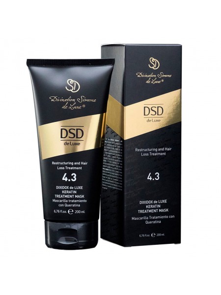 Восстанавливающая маска с кератином de Luxe 4.3 DSD De Luxe 4.3 Keratin Treatment Mask