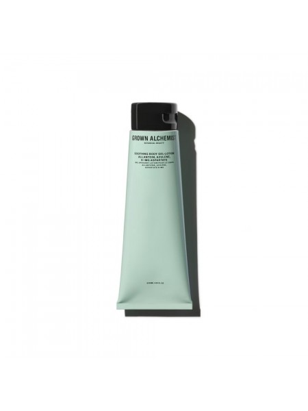 Успокаивающий гель-лосьон для тела Аллантоин, Азулен, Аспартат K+MG GROWN ALCHEMIST Soothing Body Gel-Lotion