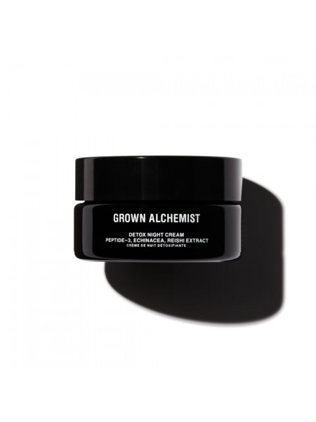 Ночной детокс-крем Пептид-3, Эхинацея, Экстракт Трутовика GROWN ALCHEMIST Detox Night Cream