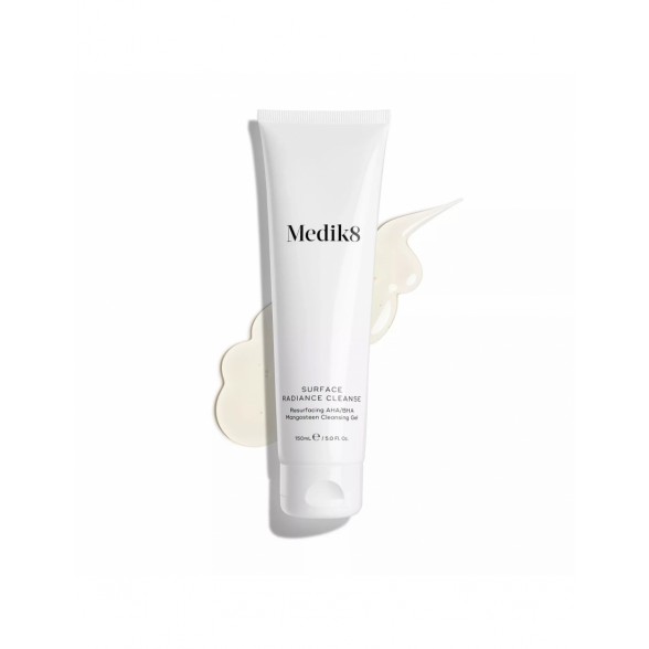 Очищающий гель с АНА-кислотами и экстрактом мангустин Medik8 Surface Radiance Cleanse 150ml